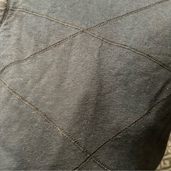 Alice & Olivia Black Long Cowl Neck Sleeveless Shirt/Tunic/Dress - Picture 7 of 7